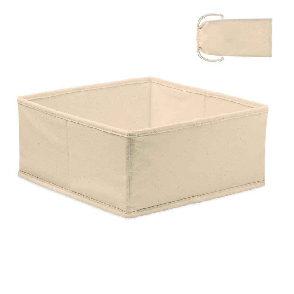 Logo trade business gifts image of: Large storage box 220 gr/m²