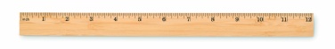 Logo trade promotional items image of: Ruler in bamboo 30 cm