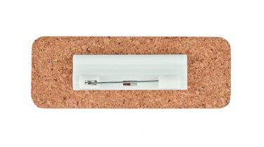 Logo trade promotional products picture of: Name tag holder in cork
