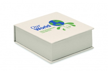 Logo trade promotional merchandise picture of: Recycled milk carton memo pad