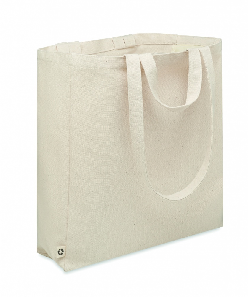 Logotrade promotional item picture of: Recycled cotton shopping bag