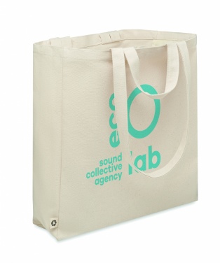 Logo trade promotional gift photo of: Recycled cotton shopping bag