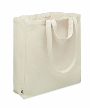 Logo trade advertising products image of: Recycled cotton shopping bag