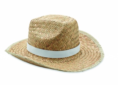 Logotrade promotional giveaway picture of: Natural straw cowboy hat