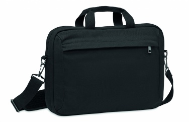 Logo trade promotional merchandise image of: Laptop bag in washed canvas