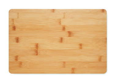 Logo trade corporate gifts image of: Bamboo cutting board set