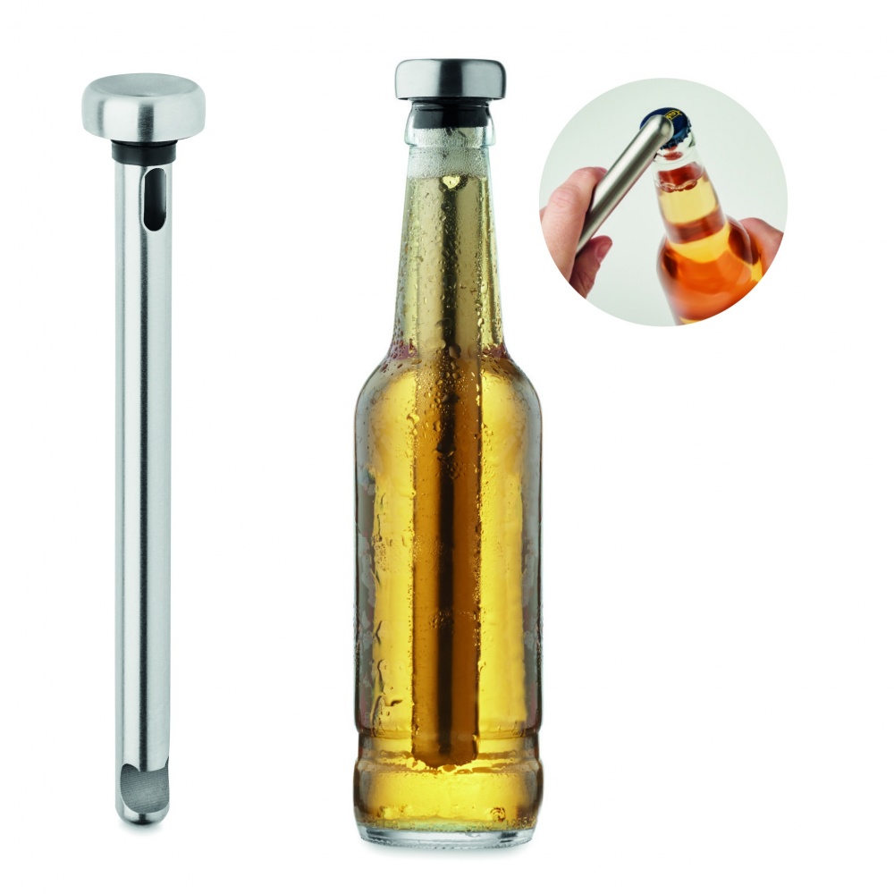 Logo trade corporate gift photo of: Bottle opener chiller stick