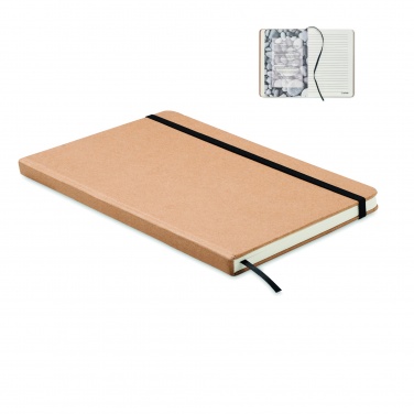 Logotrade promotional gift image of: A5 notebook recycled carton