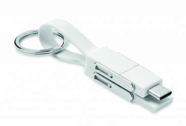 Logo trade promotional merchandise photo of: keying with 4 in 1 cable