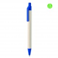 Milk carton paper ball pen, Blue