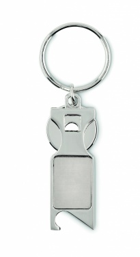 Logo trade promotional giveaways picture of: Euro Token key ring Porvoo