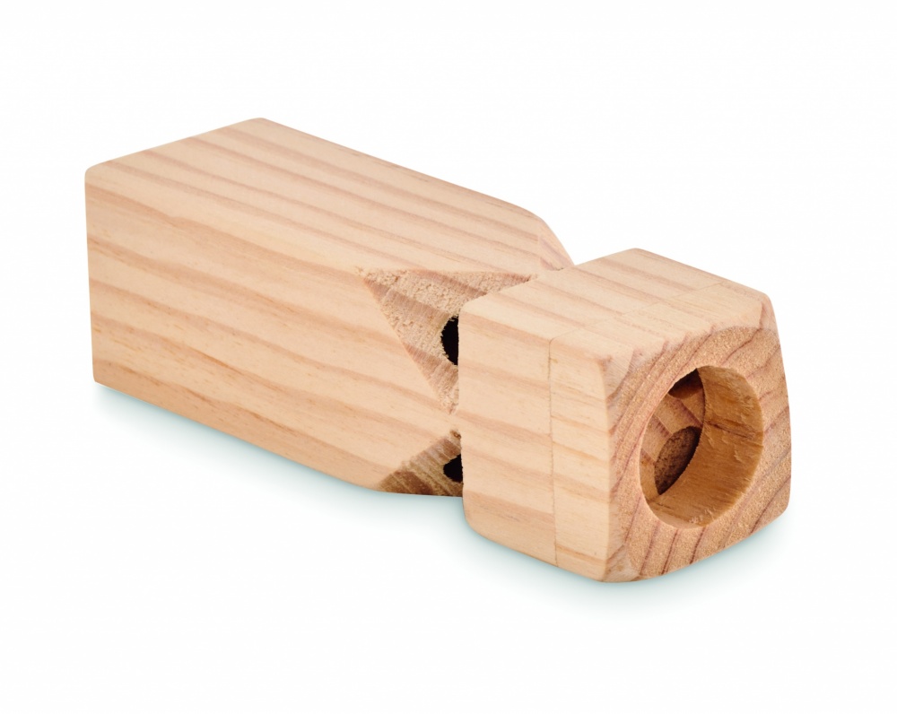 Logotrade promotional merchandise picture of: Wooden train whistle