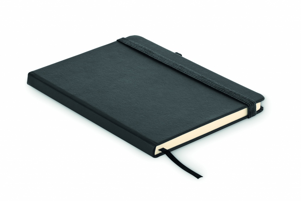 Logotrade promotional giveaway picture of: Recycled Leather A5 notebook