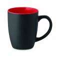 Two tone ceramic mug 290 ml, Red