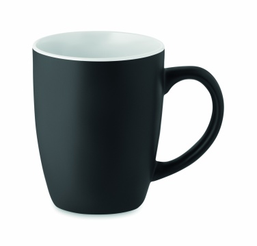 Logo trade advertising product photo of: Two tone ceramic mug 290 ml