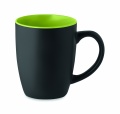 Two tone ceramic mug 290 ml, Lime