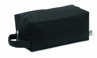 Logo trade corporate gifts picture of: Canvas cosmetic bag 220 gr/m²