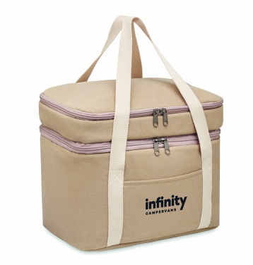 Logotrade promotional merchandise picture of: Cooler bag canvas 320 gr/m²