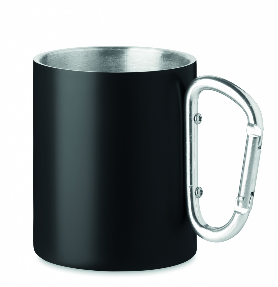 Logo trade promotional product photo of: Double wall metal mug 300 ml