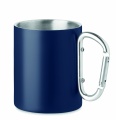 Double wall metal mug 300 ml, French Navy