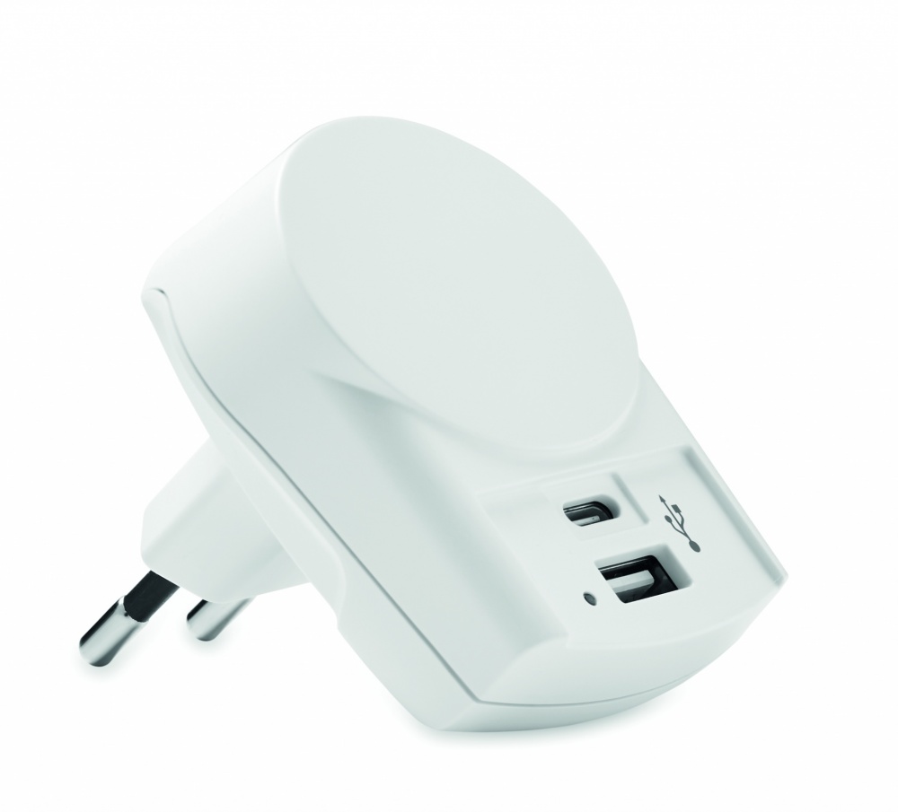 Logotrade promotional merchandise image of: Skross Euro USB Charger (AC)