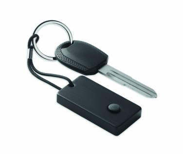 Logo trade advertising products image of: Key finder device in bamboo