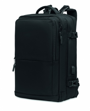 Logotrade promotional giveaway image of: Backpack 600D RPET