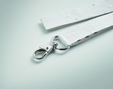 Logotrade promotional giveaways photo of: Seed paper lanyard w/hook