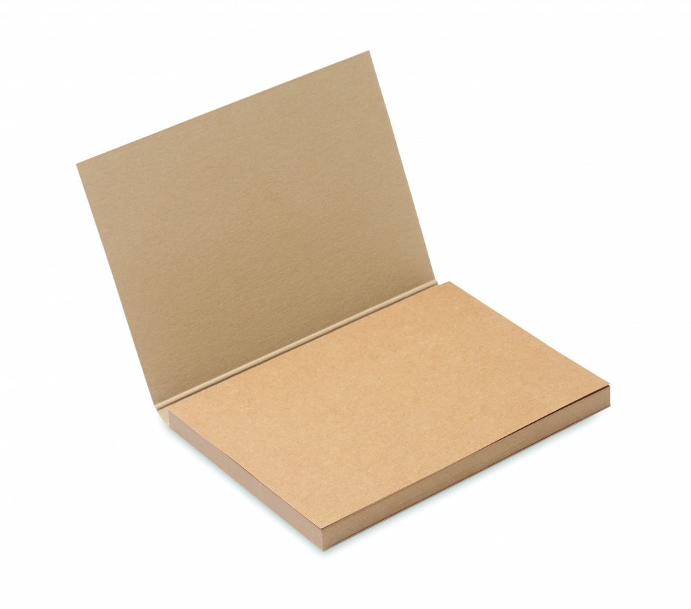 Logo trade promotional gifts image of: Recycled paper memo block