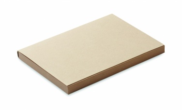 Logo trade promotional item photo of: Recycled paper memo block