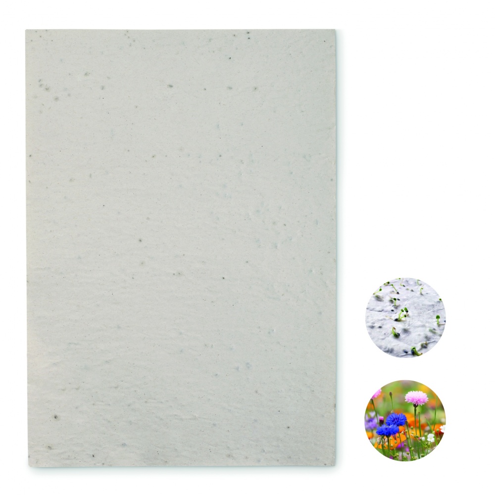 Logotrade corporate gift image of: A4 wildflower seed paper sheet