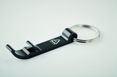 Logo trade advertising products picture of: Recycled aluminium key ring Nokia