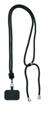 Logotrade promotional item image of: RPET Phone holder lanyard