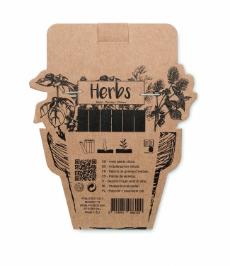 Logotrade business gift image of: Herb seeds sticks