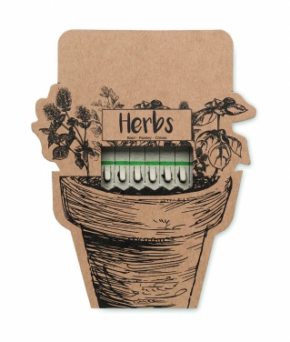 Logo trade promotional item photo of: Herb seeds sticks