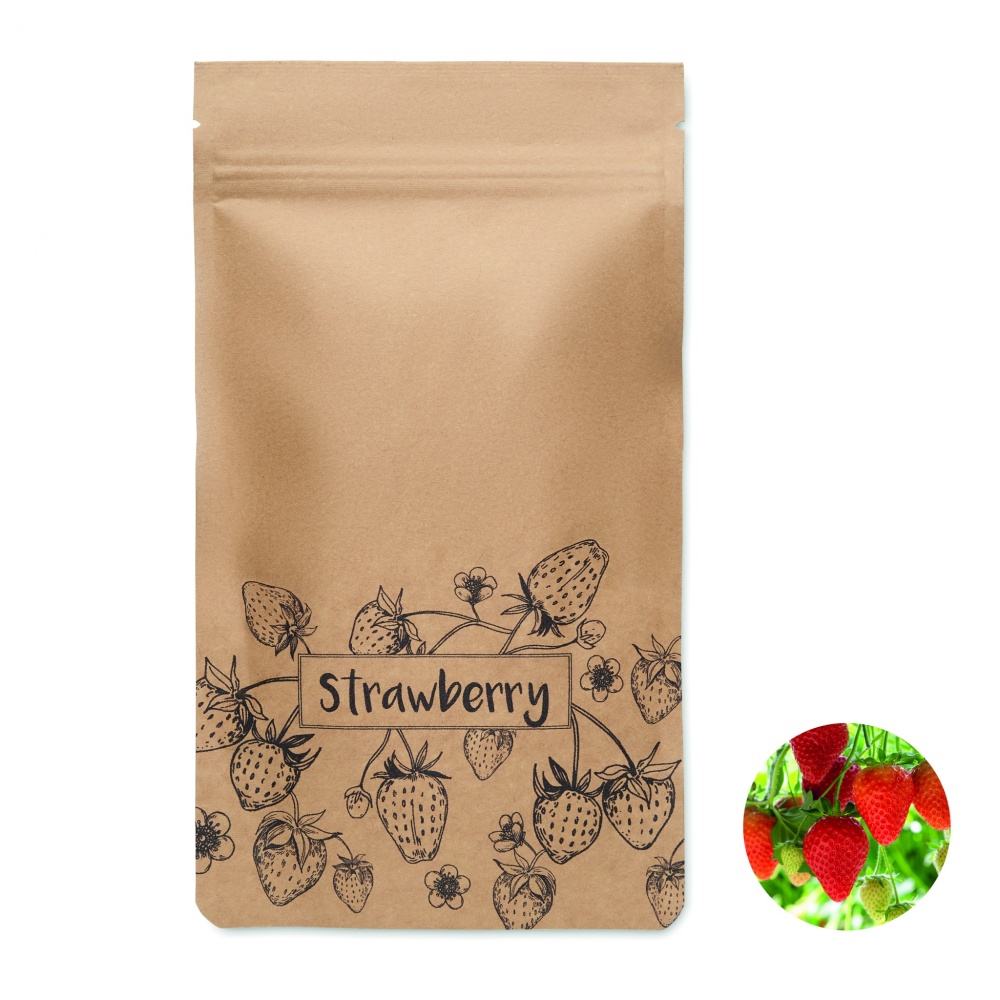 Logo trade corporate gift photo of: Strawberry growing kit