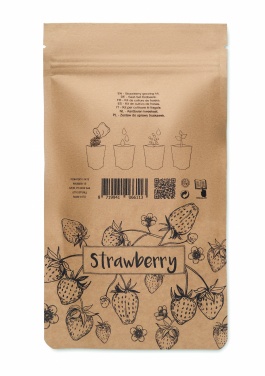 Logo trade corporate gifts picture of: Strawberry growing kit