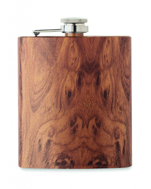 Logo trade promotional items picture of: Slim hip flask 190 ml