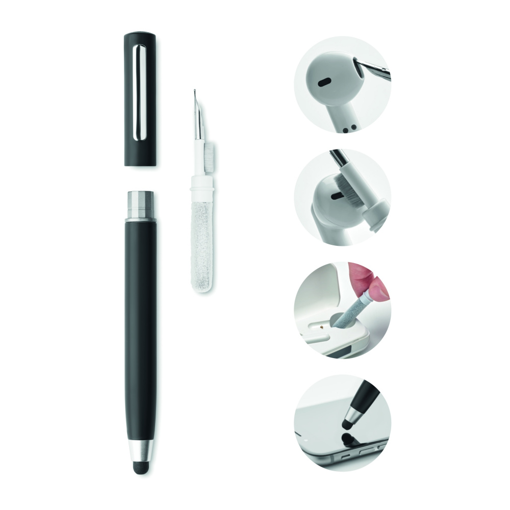 Logotrade promotional item picture of: Stylus pen TWS cleanning set