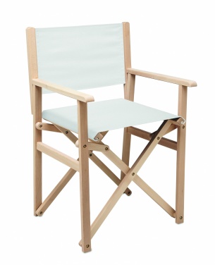 Logo trade promotional product photo of: Foldable wooden beach chair