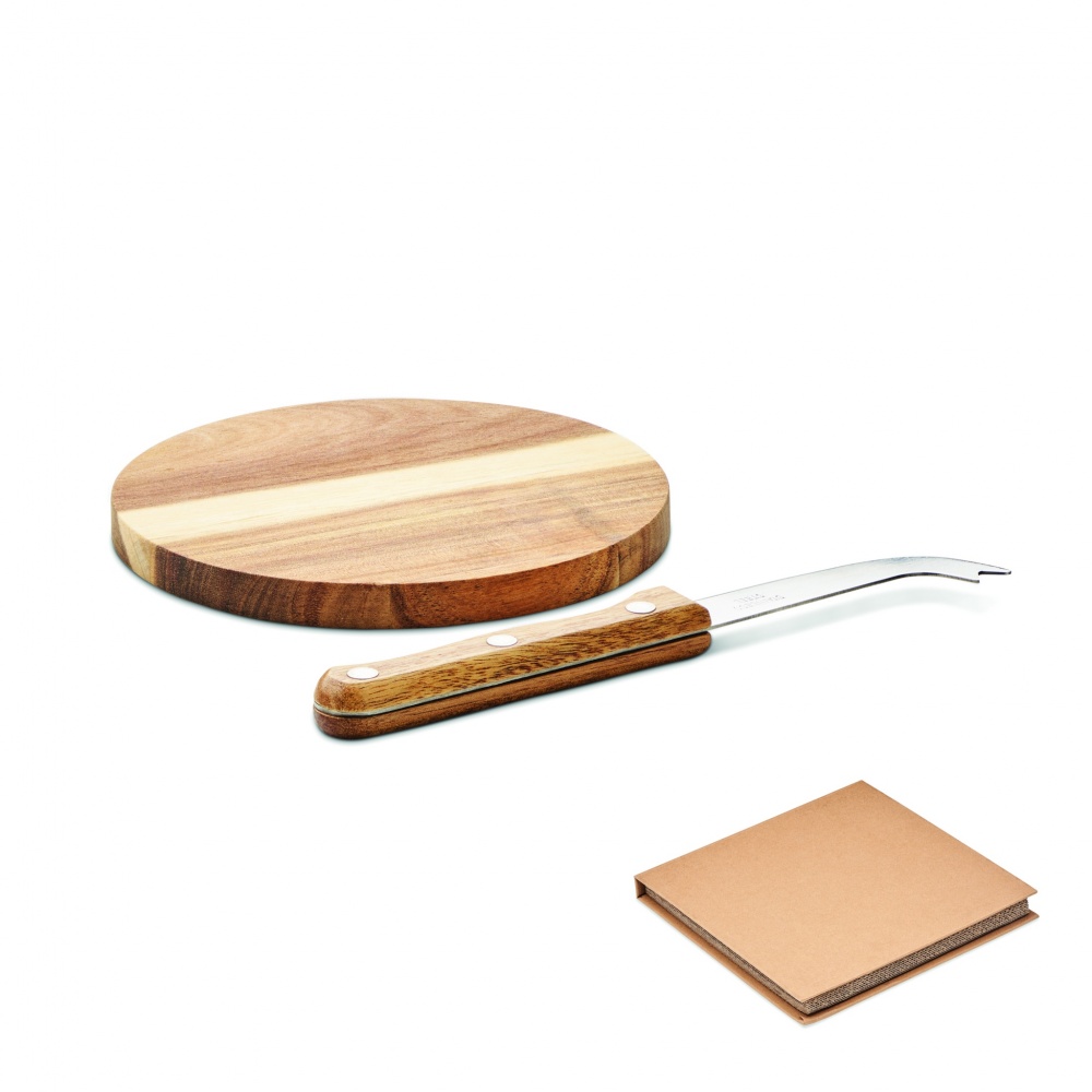 Logotrade corporate gifts photo of: Acacia cheese board set Dresden