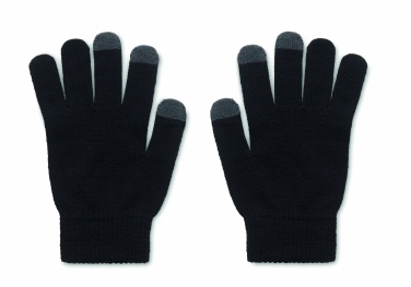 Logo trade corporate gifts picture of: RPET tactile gloves