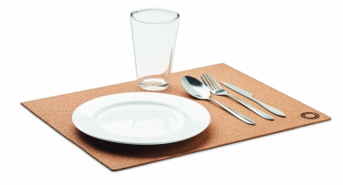 Logotrade promotional giveaway image of: Placemat in cork