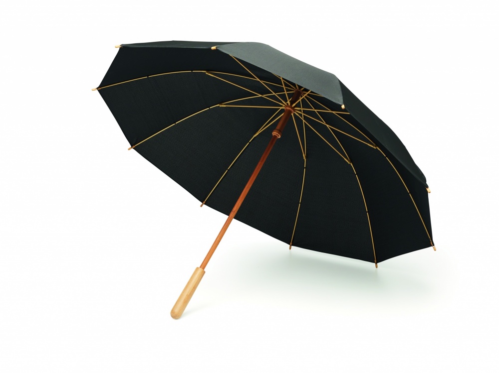 Logotrade promotional giveaway image of: 23,5 inch RPET/bamboo umbrella