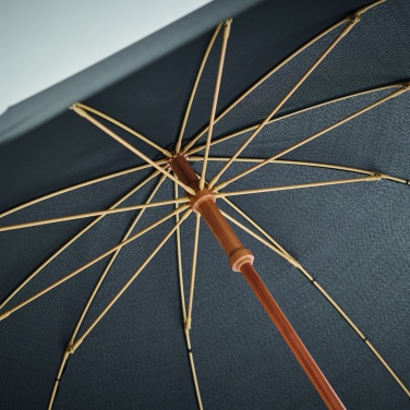 Logotrade promotional merchandise picture of: 23,5 inch RPET/bamboo umbrella