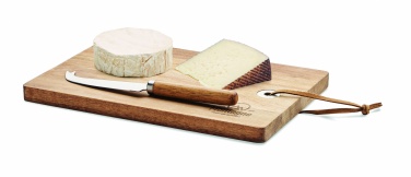 Logotrade business gift image of: Acacia wood cheese board set Hannover