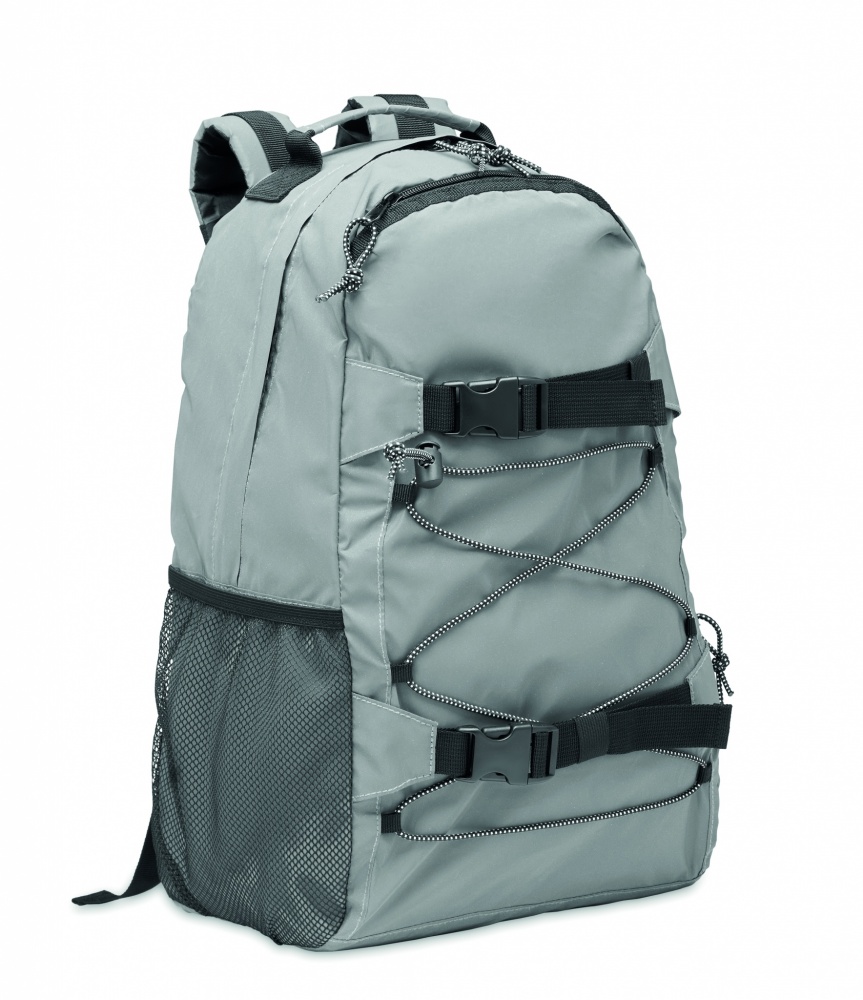 Logo trade promotional product photo of: High reflective backpack 190T