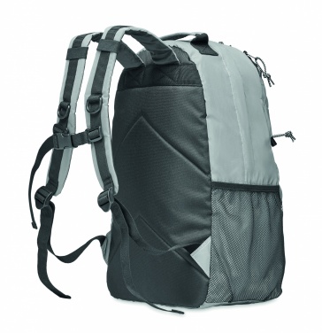 Logo trade promotional giveaway photo of: High reflective backpack 190T