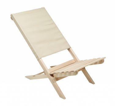 Logotrade promotional giveaways photo of: Foldable wooden beach chair