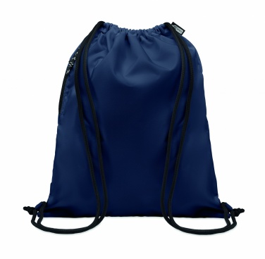 Logotrade business gift image of: Large drawstring bag 300D RPET